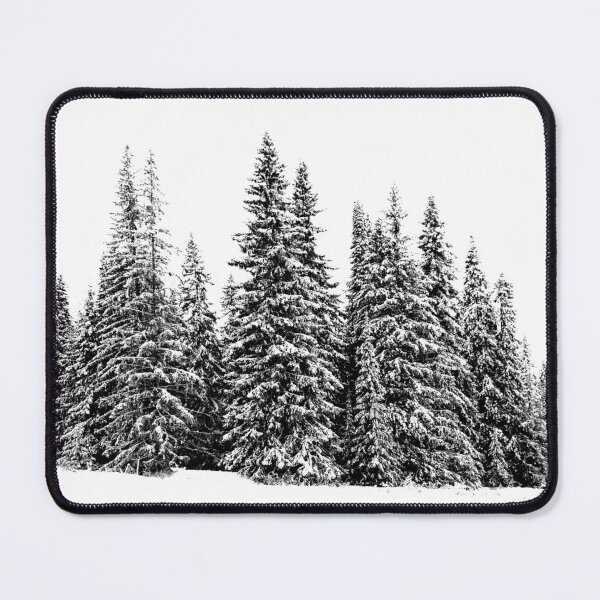 Item preview, White snow mist. Spruce forest in winter. Winter landscape designed and sold by ArtEventET.
