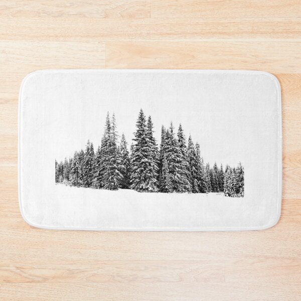 Item preview, White snow mist. Spruce forest in winter. Winter landscape designed and sold by ArtEventET.