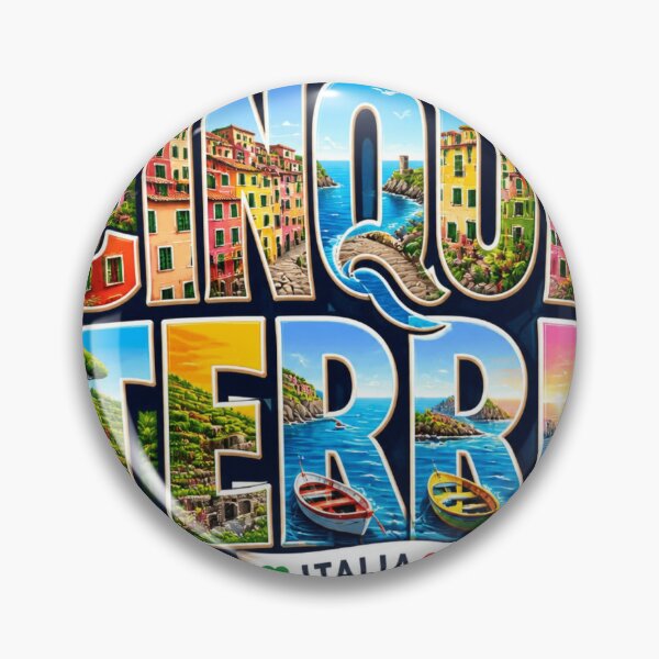 Item preview, Cinque Terre Waves Souvenir designed and sold by Imaginarium of Chaos falcon88 .