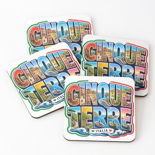 Item preview, Cinque Terre Waves Souvenir designed and sold by Imaginarium of Chaos falcon88 .