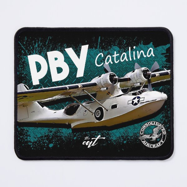 Item preview, Consolidated PBY Catalina Vintage Aviation Flying Boat Military Aircraft Pilot Gift designed and sold by Aerolovers.