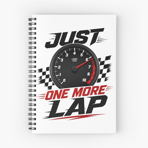 Item preview, Just One More Lap Sim Racing RPM Design designed and sold by Fenay Designs.