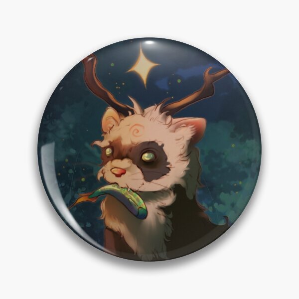 Item preview, Ferret Witch Companion in the forest designed and sold by Inchiostro e Tentacoli.