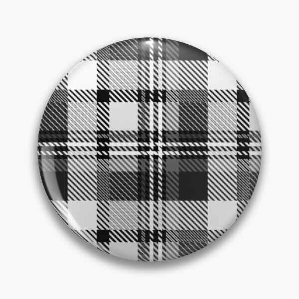 Item preview, Gray Black and White Madras Plaid Tartan  designed and sold by PatternTitan.