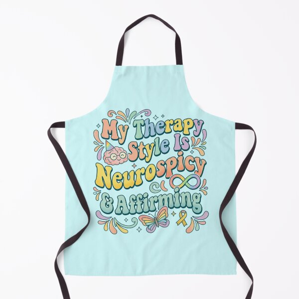 Item preview, LGBTQ Neurodivergent Therapist Gift Neurospicy ADHD Autism Affirming Mental Health Counselor Pride Design designed and sold by Im-Ara.