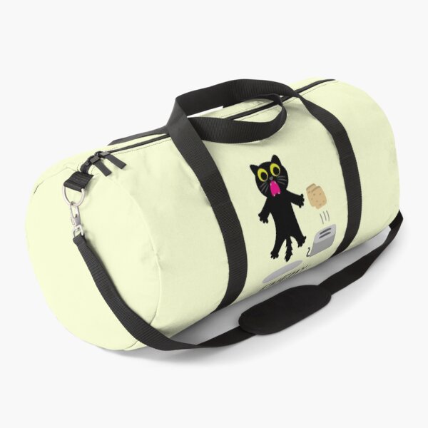 Item preview, Enemy: Hot Bread - Funny Scared Black Cat Design designed and sold by fishdesigns.