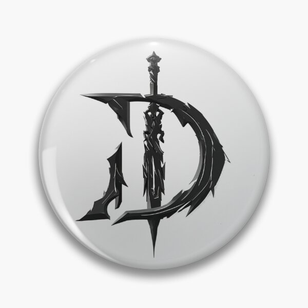 Item preview, Warrior Sword Letter D Fantasy Art designed and sold by Digital Design Art.