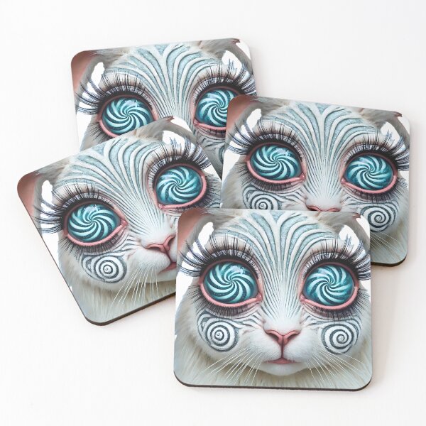 Item preview, long eyelashes hypnotized bunny  designed and sold by LujziWorld.