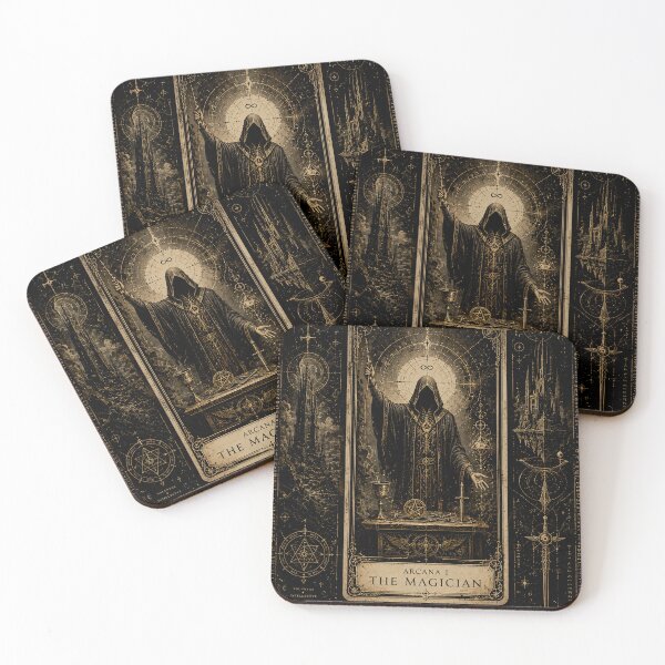 Item preview, Gothic Tarot The Magician Mystic Ritual designed and sold by ZetaDream.