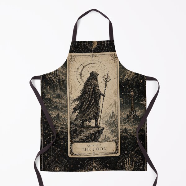 Item preview, Gothic Tarot The Fool Mystic Wanderer designed and sold by ZetaDream.