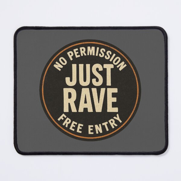 Item preview, Just Rave – Underground Party Statement designed and sold by |TRSSHOP|.