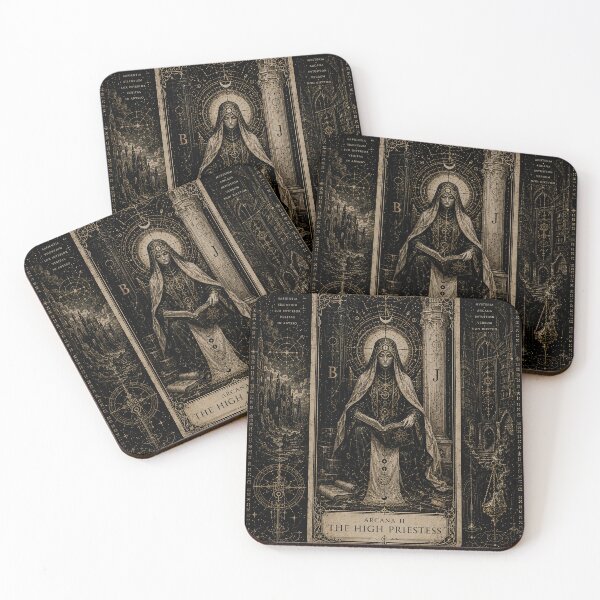 Item preview, Gothic High Priestess Tarot Mystery designed and sold by ZetaDream.