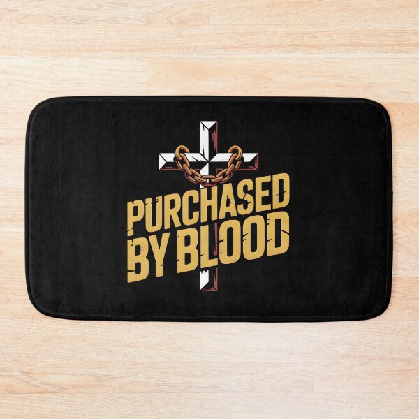 Item preview, Purchased By Blood - Faith Based Graphic Tee designed and sold by ForgedByFaith.