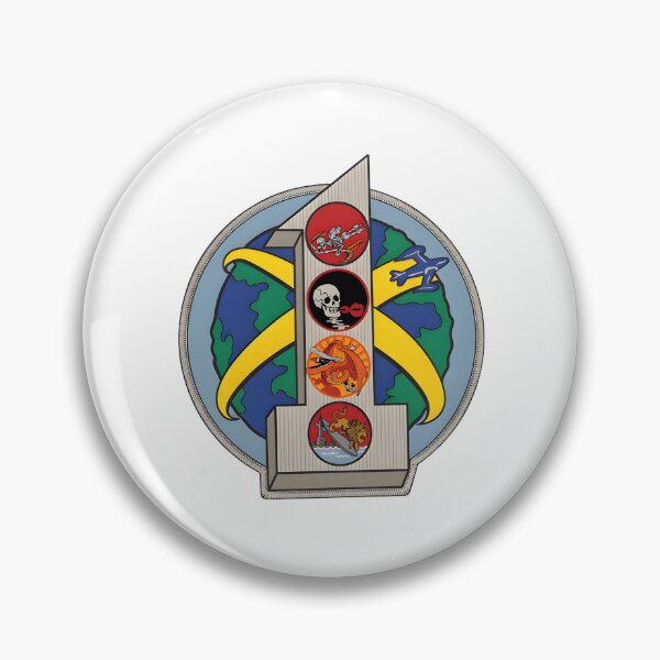 Item preview, Carrier Air Wing ONE (CVW-1) Heritage Insignia designed and sold by CharlieDesings.