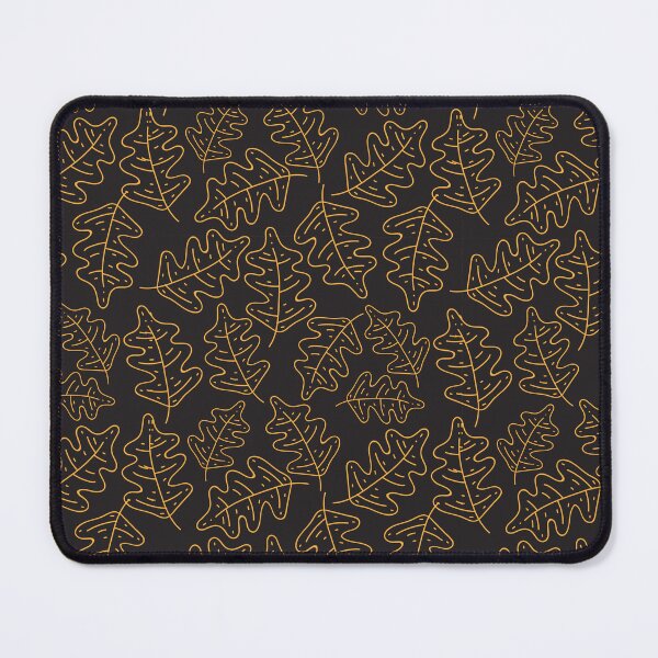 Item preview, Autumn Oak Leaf Doodle Pattern designed and sold by a-mine.