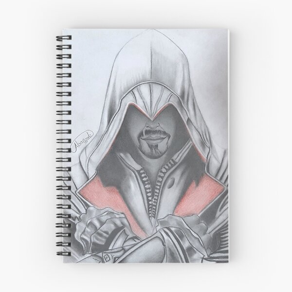 Item preview, Pencil Portrait of Ezio Auditore  designed and sold by abanoubnabil.