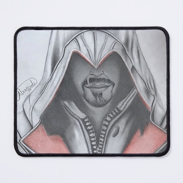 Item preview, Pencil Portrait of Ezio Auditore  designed and sold by abanoubnabil.