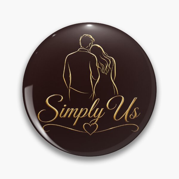 Item preview, Simply Us – Minimalist Love Design for Couples designed and sold by JagrDesigns.