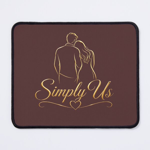 Item preview, Simply Us – Minimalist Love Design for Couples designed and sold by JagrDesigns.