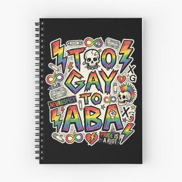 Item preview, Funny LGBTQ Autism Friendly Therapist Design Too Gay To ABA Queer Neurodiversity Advocate Gift designed and sold by Im-Ara.