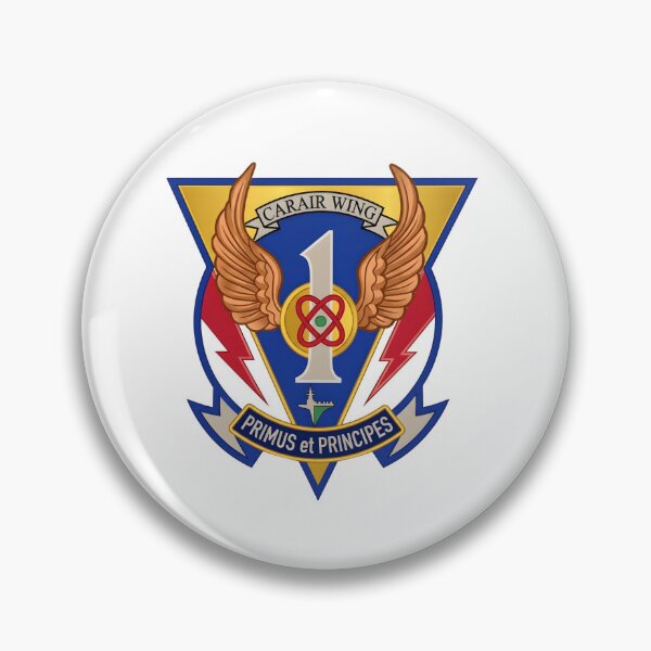 Item preview, Carrier Air Wing ONE (CVW-1) "Primus et Principes" Insignia designed and sold by CharlieDesings.