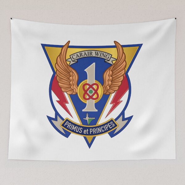 Item preview, Carrier Air Wing ONE (CVW-1) "Primus et Principes" Insignia designed and sold by CharlieDesings.