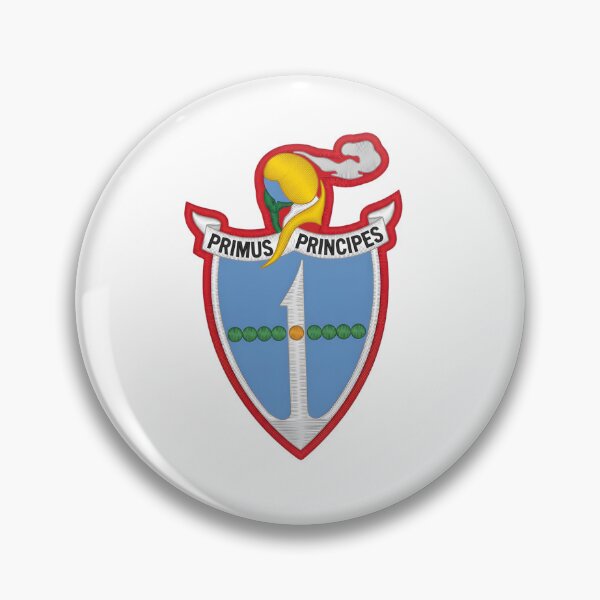 Item preview, 1st Infantry Regiment "Primus Principes" Unit Crest designed and sold by CharlieDesings.