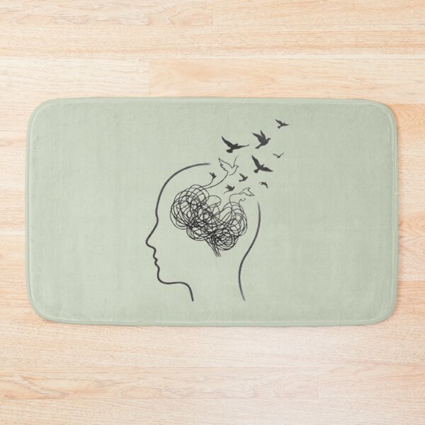 Item preview, Mental Health Awareness Line Art Aesthetic designed and sold by MCV-Designs.