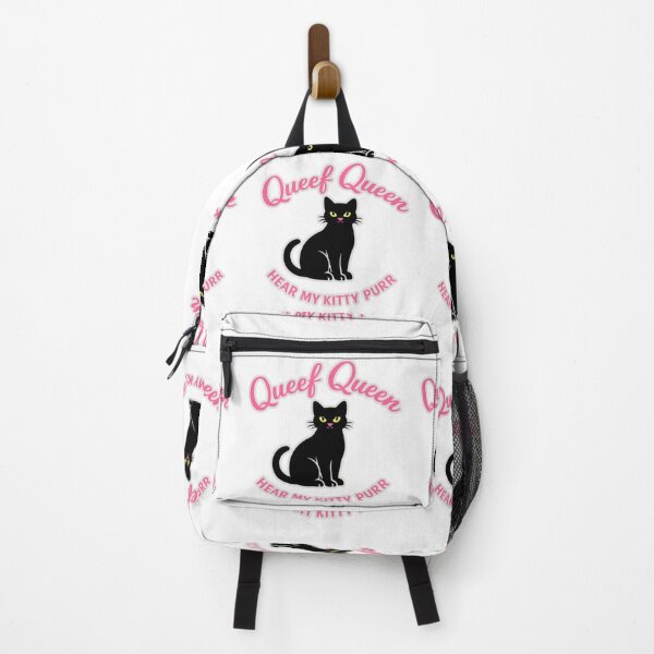 Item preview, Queef Queen – Hear My Kitty Purr Minimal Cat Design designed and sold by MerchlyMike.