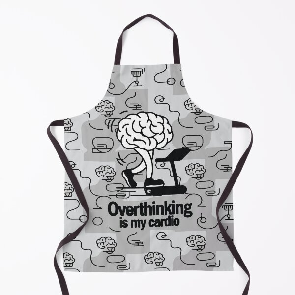 Item preview, Overthinking Is My Cardio Shirt – Funny Anxiety Humor Tee designed and sold by DigoCostaK7css.