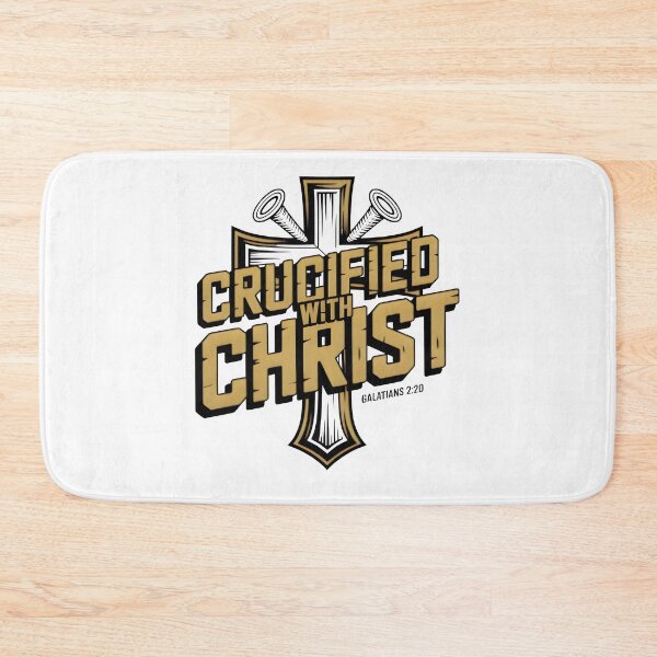Item preview, Crucified With Christ - Galatians 2:20 Faith Based Graphic Tee designed and sold by ForgedByFaith.