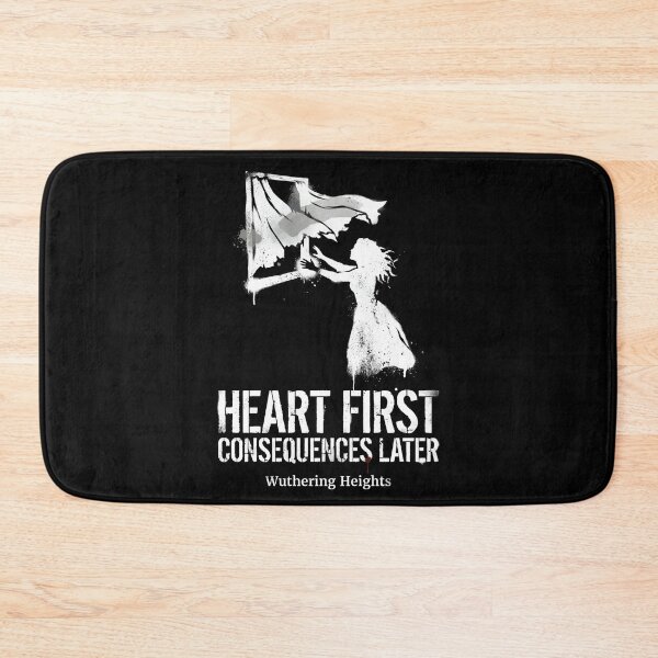 Item preview, Heart First Consequences Later Wuthering Heights Book Design designed and sold by Fenay Designs.