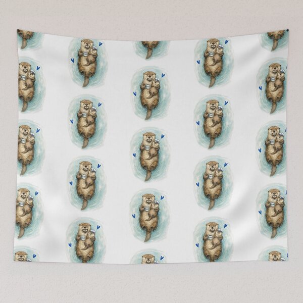 Item preview, Otter Dady and baby designed and sold by Roy & Tiffany.