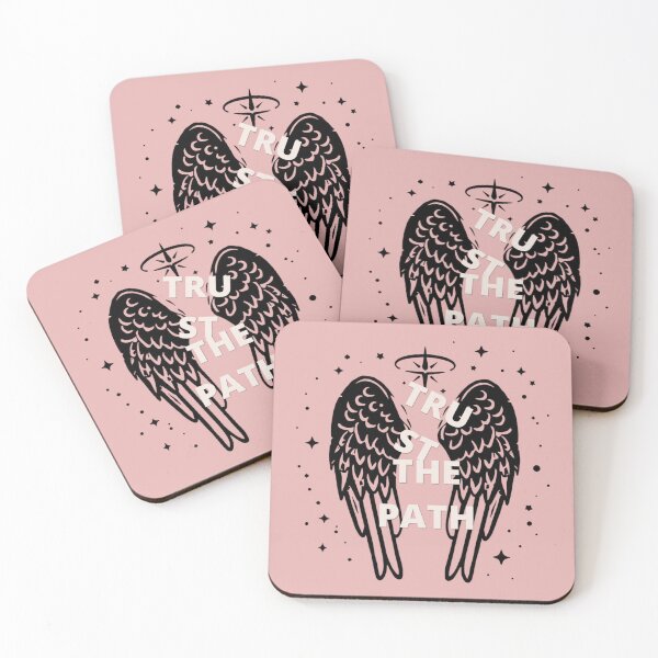Item preview, Trust the Path – 222 Angel Number Manifestation Quote designed and sold by CosmicQuietStudio.
