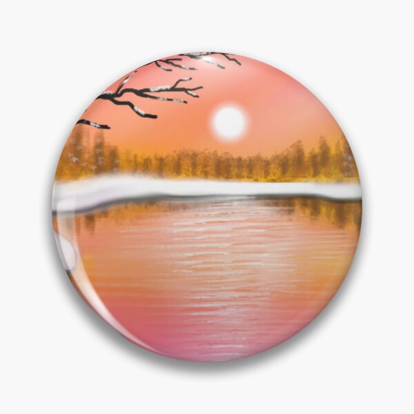 Item preview, Winter Glow by the Silent Lake designed and sold by rrr-digitalarts.