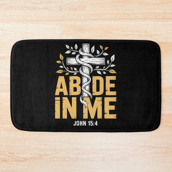 Item preview, Abide In Me - John 15:4 Faith Based Graphic Tee designed and sold by ForgedByFaith.