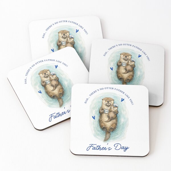 Item preview, Otter - Happy Father's Day designed and sold by Roy & Tiffany.