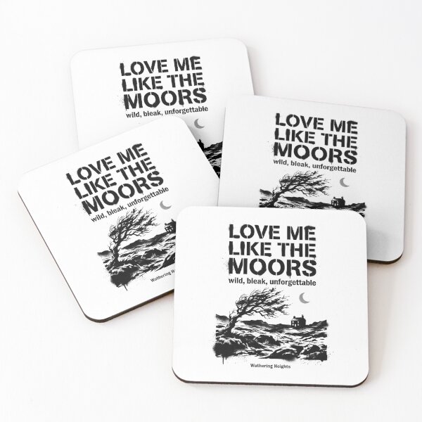 Item preview, Love Me Like The Moors Wuthering Heights Gothic Landscape designed and sold by Fenay Designs.