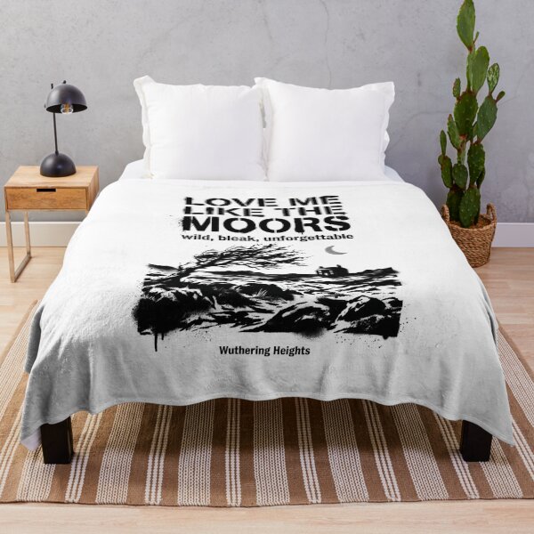 Item preview, Love Me Like The Moors Wuthering Heights Gothic Landscape designed and sold by Fenay Designs.