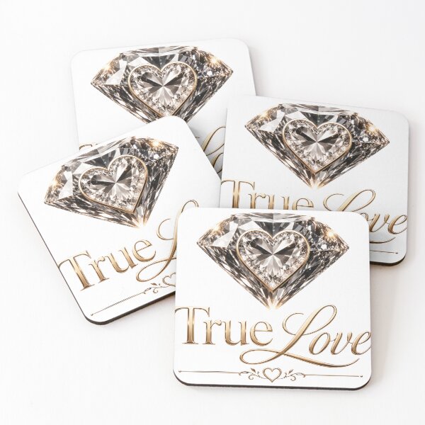 Item preview, True Love – Timeless Romance Design for Couples designed and sold by JagrDesigns.