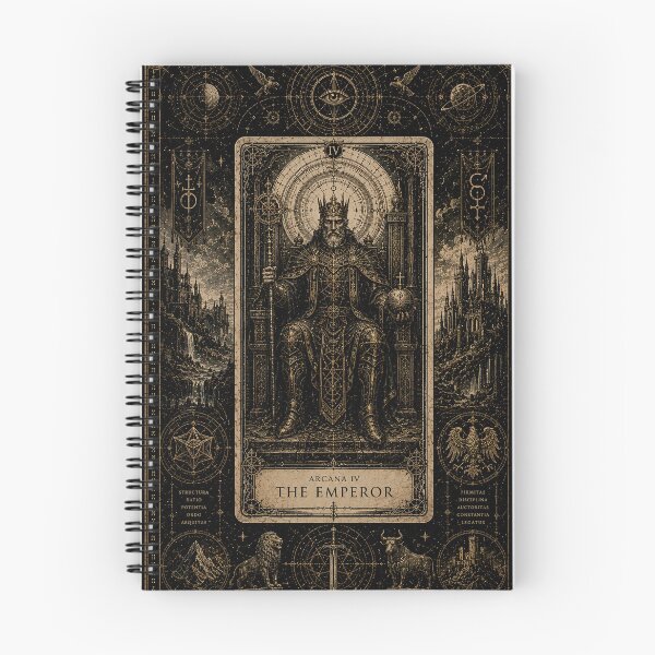 Artikelvorschau, Gothic Emperor Tarot Königliche Dunkle Autorität entworfen und verkauft von ZetaDream.