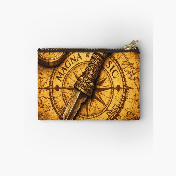 Item preview, Sic Parvis Magna – Ancient Explorer Map Art designed and sold by NeoShadowX.