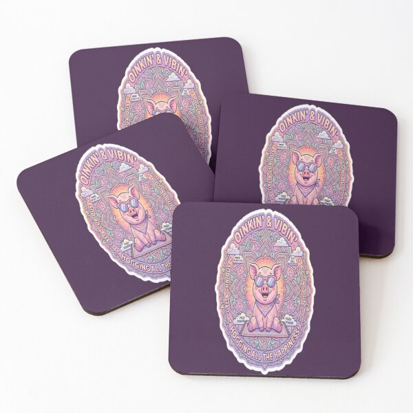 Item preview, Cool Pig Aesthetic Art designed and sold by Chromatic Artistry.