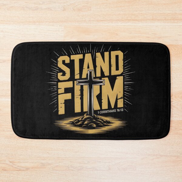Item preview, Stand Firm - 1 Corinthians 16:13 Faith Based Graphic Tee designed and sold by ForgedByFaith.