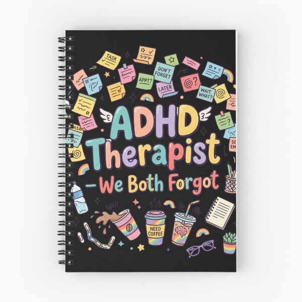 Item preview, Funny ADHD Therapist Meme Design Neurodivergent LGBTQ Mental Health Counselor Humor Gift designed and sold by Im-Ara.