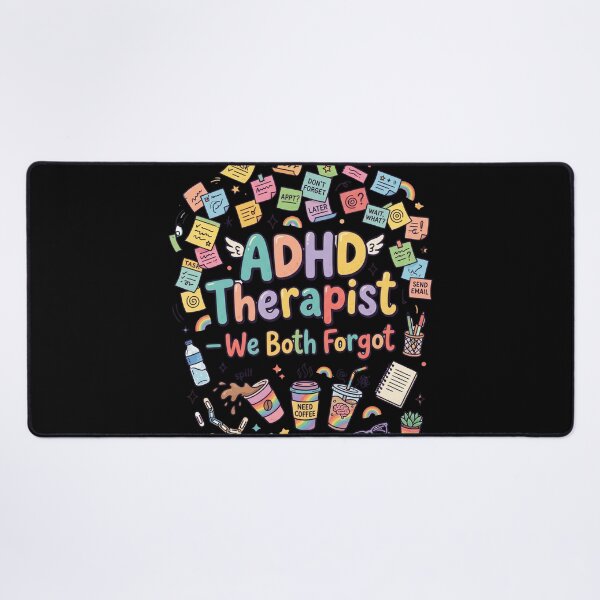 Item preview, Funny ADHD Therapist Meme Design Neurodivergent LGBTQ Mental Health Counselor Humor Gift designed and sold by Im-Ara.