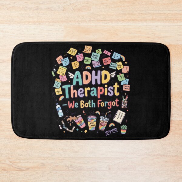 Item preview, Funny ADHD Therapist Meme Design Neurodivergent LGBTQ Mental Health Counselor Humor Gift designed and sold by Im-Ara.