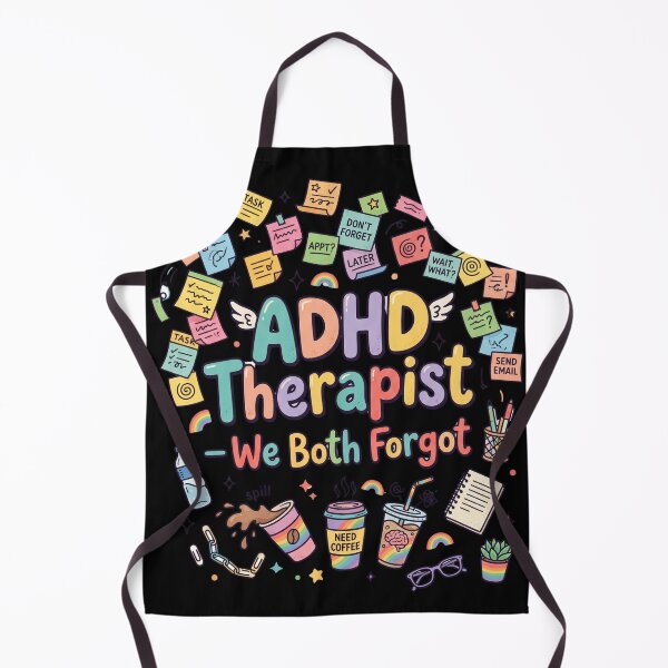 Item preview, Funny ADHD Therapist Meme Design Neurodivergent LGBTQ Mental Health Counselor Humor Gift designed and sold by Im-Ara.