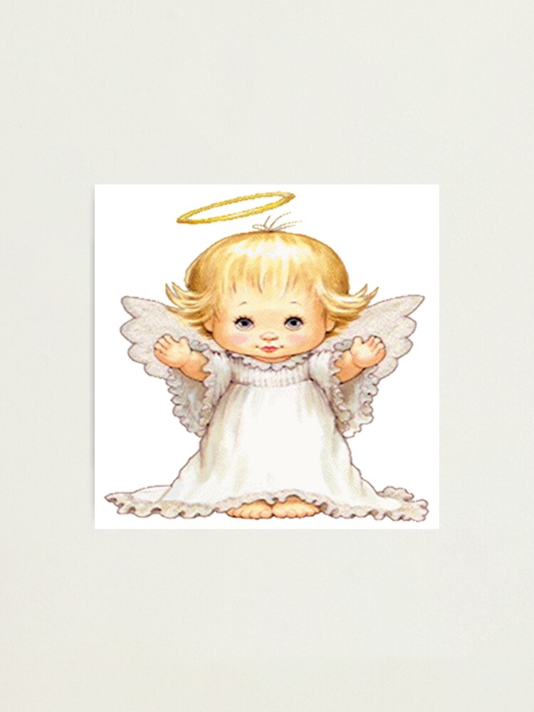 かっこいいアメリカポスター　LA ANGEL BABY ⭐︎裏汚れあり　格安 Cute Baby Angel