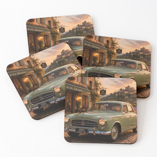 Item preview, Peugeot 403 1955, Lavender Horizon Escape designed and sold by BlareBlare.